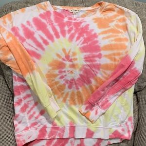 Tie dye sweatshirt NWOT size M